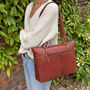 Women's Leather Shoulder Bag, Tote Bag, thumbnail 8 of 10