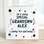 Grandson Birthday Card Any Age, thumbnail 2 of 2