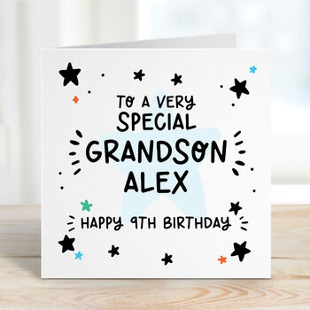 Grandson Birthday Card Any Age, 2 of 2