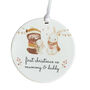 New Family Ornament First Christmas As Mummy And Daddy, thumbnail 3 of 7