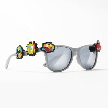 Children’s Grey Sunglasses And Charm Kit, 7 of 12