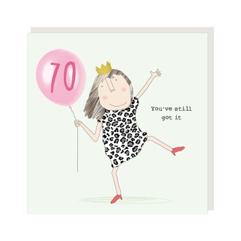 70th Birthday Card For Her | Girl 70 Still Got It, 2 of 2