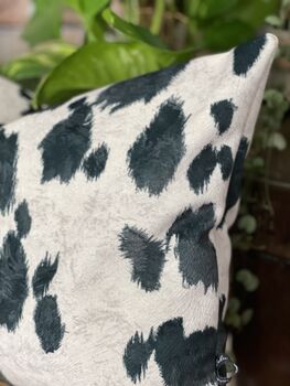 Velvet Appaloosa Pony Pattern Cushion, 9 of 10