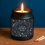 I Love You More Than All The Stars Large Black Scented Jar Candle • Gift Box, thumbnail 1 of 3