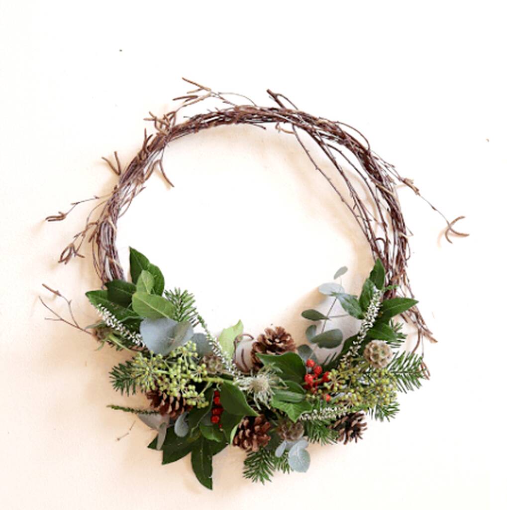 Botanical Wreath Kit By FlowerBe | notonthehighstreet.com