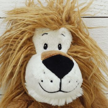 Soft Toy Plush Bad Hair Day Lion, 5 of 8