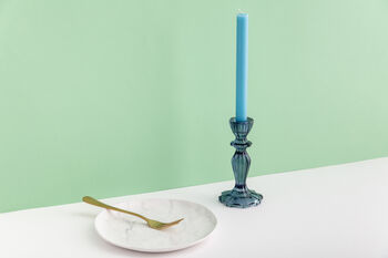 Colourful Glass Candlestick Holder, 5 of 12