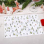 Christmas Placemats With Skiing Design, thumbnail 1 of 3