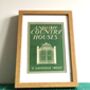 'English Country Houses' Framed Vintage Print, thumbnail 1 of 3