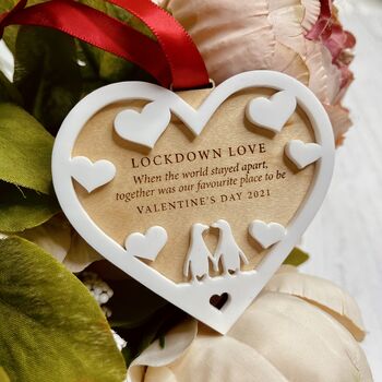 Lockdown Love Valentine's Day 2021 Personalised Gift, 5 of 7
