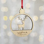 Reindeer Christmas Decoration, thumbnail 1 of 3