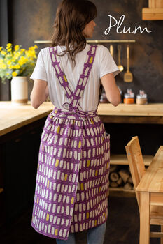 Crossback Pinafore Apron | Studio And Café Workwear, 5 of 12