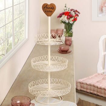 Personalised Bake Off Three Tier Cake Stand, 3 of 8