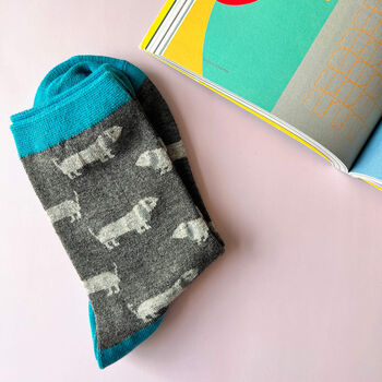Sausage Dog Socks In A Box, 4 of 6