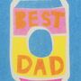 Best Dad Beer Risograph Card, thumbnail 3 of 3
