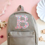 Liberty Of London Initial Children's Backpack Mushroom, thumbnail 2 of 6