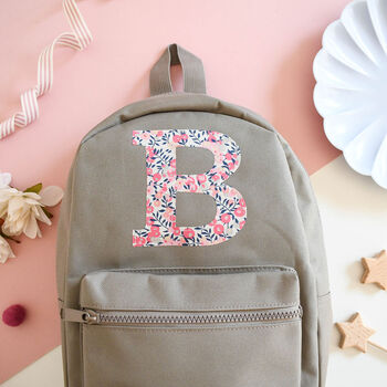 Liberty Of London Initial Children's Backpack Mushroom, 2 of 6