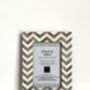 Table Top Picture Frame, Indian Block Print Fabric, thumbnail 7 of 10