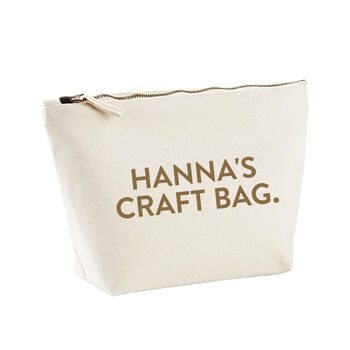 Personalised Craft Bag Gift For Craft Lover, 4 of 5