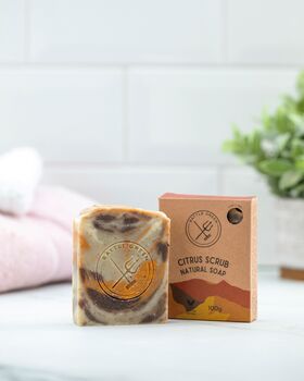 Natural Soap Slice And Soap Save Bag Letterbox Gift, 7 of 12