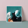 Lovers By Mogritte Cat Card, thumbnail 1 of 2