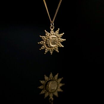 Gift For Wife, Sun And Moon Necklace, 5 of 8