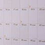 2023 2024 Academic Wall Planner | Abstract Organic, thumbnail 4 of 7