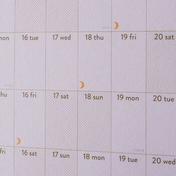 2023 2024 Academic Wall Planner | Abstract Organic, 4 of 7
