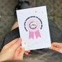 Back To School 'Today I Am' Pin Badge Card, thumbnail 3 of 10