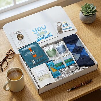 Men Spa Gift Box Self Care Package For Him, 4 of 11