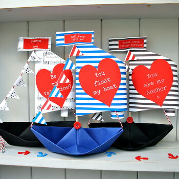You Float My Boat Personalised Valentine's Day Card, 9 of 10
