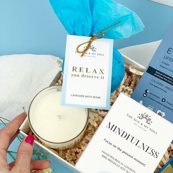 Mindfulness Stress Relief Relaxing Self Care Gift Set, 3 of 10