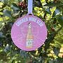 Chicken Wine Club Christmas Decoration, thumbnail 1 of 2