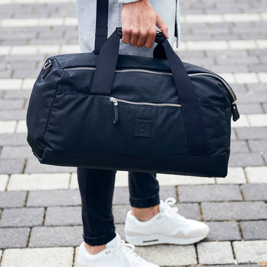 Canvas And Leather Holdall By Both Barrels | notonthehighstreet.com