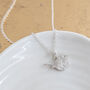 Memorial Ashes Imprint Silver Robin Charm, thumbnail 1 of 4