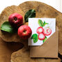 Apples Greetings Card, thumbnail 1 of 5