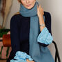 Soft Wool Blend Scarf, thumbnail 2 of 12