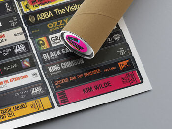 45th Birthday Personalised Print Music From 1981, 5 of 8