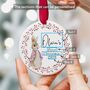 Baby Girl's First Christmas Tree Decoration, thumbnail 4 of 7
