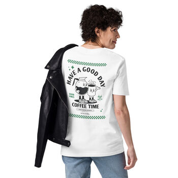 Have A Good Day Organic Cotton Embroidered T Shirt, 11 of 12