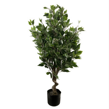110cm Leaf Realistic Artificial Ficus Tree / Plant, 3 of 3