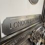 London Stadium Metal Football Street Sign – Designed And Made In Britain, thumbnail 4 of 7
