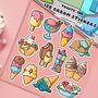 Ice Cream Sticker Sheet | Cute Stickers, thumbnail 4 of 5