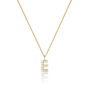 Solid Gold Or White Gold Pearl Initial Necklace, thumbnail 4 of 10