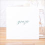 Single Or Pack Of Italian 'Grazie' Thank You Cards, thumbnail 8 of 10