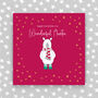 Happy Christmas Wonderful Auntie Card, thumbnail 1 of 3