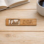 Personalised Dad Wooden Bookmark Father’s Day Gift, thumbnail 4 of 6