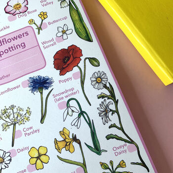 Wildflowers Spotting Journal Notepad, 10 of 11