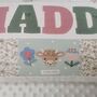 Memory Pillow, Large Name, Made From Baby Clothes, thumbnail 3 of 12