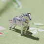 Golden Retriever Charm Sterling Silver, thumbnail 1 of 9
